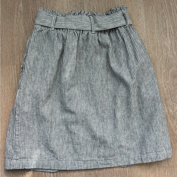 NWOT J. Crew Linen-Cotton Paper Bag Skirt - Picture 5 of 5